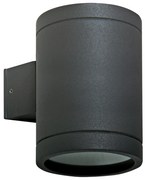 Optica Up en Down Muurlamp Zwart Met LED