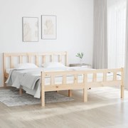 vidaXL Bedframe massief hout 120x200 cm