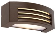 Moderne wandlamp roestbruin IP44 - Hurricane 1