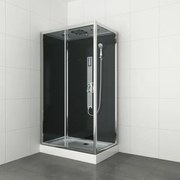 Badstuber Trend gesloten douchecabine kitvrij rechthoek 120x80x215cm