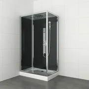Badstuber Trend gesloten douchecabine kitvrij rechthoek 120x80x215cm