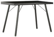 vidaXL Bureau 90x50x79 cm zwart