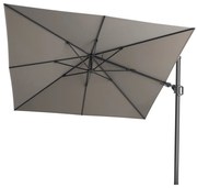 Platinum Challenger Zweefparasol T2 premium - 3x3 m. Manhattan Grey