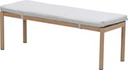 Garden Impressions Hannie sportbank 120cm - light teak look