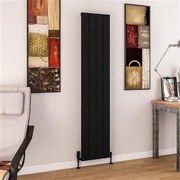 Eastbrook Charlton radiator 35x180cm aluminium 1119W zwart mat