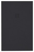 ZEZA Grade Douchebak - 120x90cm - antislip - antibacterieel - mineraalmarmer - rechthoek - mat zwart 400000000000019834