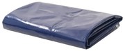 vidaXL Dekzeil 650 g/m² 1,5x20 m blauw