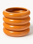 Kleine plantenpot Rudi van keramiek, H 16 cm