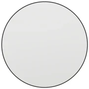 Haceka Deco spiegel - 80x80cm - rond - mat zwart 2015963