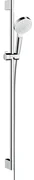 Hansgrohe Crometta 1jet doucheset 90cm wit chroom 26537400