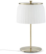 Lamp op voet opaline Canelé