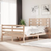 vidaXL Bedframe massief grenenhout 120x200 cm