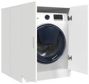 vidaXL Wasmachinekast 71x71,5x91,5 cm wit