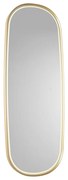 Moderne badkamerspiegel goud incl. LED en touch dimmer - Geraldien Modern IP44 ovaal Lamp