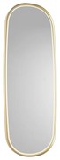 Moderne badkamerspiegel goud incl. LED en touch dimmer - Geraldien