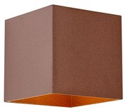 Buiten wandlamp roestbruin incl. LED IP65 met dimlicht en solar - Charlene