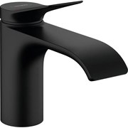 Hansgrohe Vivenis ééngreeps wastafelmengkraan 80 ééngreeps wastafelmengkraan 80 zonder waste set zwart mat 75012670