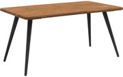 Goossens Eettafel Bjarte, Rechthoekig 160 x 90 cm