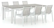 R&S Design Altea/Fidenza 220cm dining tuinset 7-delig stapelbaar