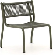 Lounge tuinstoel | Manifesto Cecita | Rope (touw) | Groen | Stapelbaar | Kees Smit Tuinmeubelen