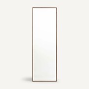 Spiegel op massief notenhouten structuur H178, Zindlo