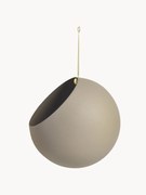 Metalen plantenpot Globe om op te hangen