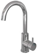 Brauer Chrome Edition Wastafelmengkraan opbouw - hoog - draaibaar - ronde uitloop - model b - chroom 5-CE-003-R2