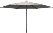 4 Seasons Outdoor Azzurro Parasol met taupe doek Ø 350 cm  Parasol    taupe weerbestendig