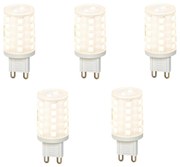 Set van 5 Smart G9 LED lampen 2,5W 250 lm 2700K