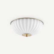 Opaline plafondlamp, Canelé