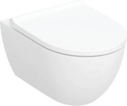 Geberit Acanto randloos hangtoilet met toiletbril wit