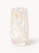 Handgemaakte longdrinkglazen Yava, 4 stuks