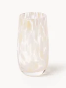 Handgemaakte longdrinkglazen Yava, 4 stuks