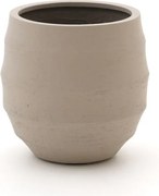 Bloempot Luca Lifestyle Bordo | Taupe Kunststof | ø42cm | Geschikt voor buiten en binnen | Kees Smit Tuinmeubelen