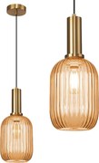 Oranje glazen hangende plafondlamp APP458-1CP