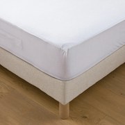 Matrasbeschermer, badstof katoen, waterdicht, max. hoogte 23 cm
