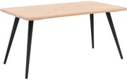 Goossens Eettafel Bjarte, Rechthoekig 160 x 90 cm