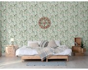 DUTCH WALLCOVERINGS Behang Flamingo mintkleurig