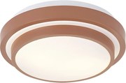 Moderne plafondlamp sienna met wit 34cm 2-lichts IP44 - Walden