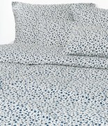 Gewassen katoenen dekbedovertrek Nolana met fijn bloemenpatroon