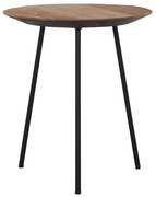 Teak Bijzettafel Schuine Rand - 40 X 40cm.