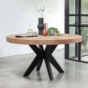 DTP Home Masterpiece Einstein Ronde Eettafel Teak Hout 150 Cm - 150 X 150cm.