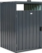 Omhulsel voor afvalbak 120l of 240l Alabama CoverTech antraciet