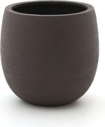 Bloempot Luca Lifestyle Terreno | Taupe Kunststof  | ø55cm | Geschikt voor buiten en binnen | Kees Smit Tuinmeubelen
