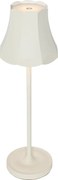 Retro tafellamp off-white oplaadbaar IP44 - Granny