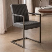 Tower Living Eetkamerstoel Met Armleuning Industrieel Ferro
