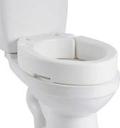 VEVOR toiletbrilverhoger (draagvermogen 136 kg) met een hefhoogte van 88,9 mm, verhoogde toiletbril met vergrote opening voor ouderen, verlengde toiletpotten.