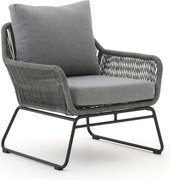 Lounge tuinstoel | Intenso Isorella | Rope (touw) | Grijs | Kees Smit Tuinmeubelen