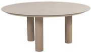 Donato low dining tuintafel met 3 poten 160xH69 cm printed ceramic latte Taste 4SO