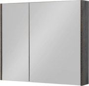 Saqu spiegelkast 80x14x70cm kasteel bruin